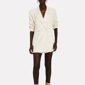 WeWoreWhat Blazer Romper in Ivory